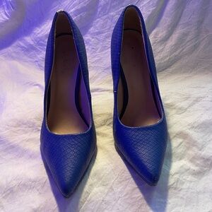 Blue Qupid heels